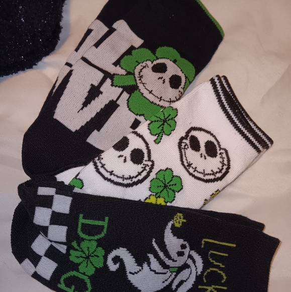 Nightmare Before Christmas;Jack Skellington Beanie and sock bundle!! - Picture 3 of 6